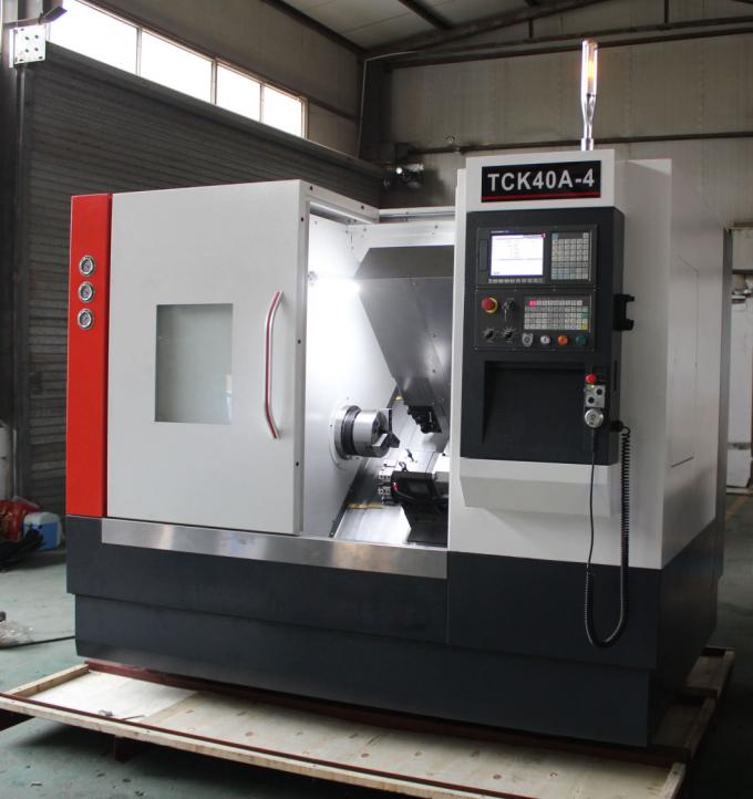 CNC μηχανή τόρνου κεντρικού Drilling&Milling στροφής