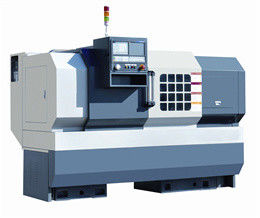 Επίπεδο κρεβάτι 400mm Cnc γυρίζοντας τόρνος ο οριζόντιος ISO 9001 Hardway μετάλλων