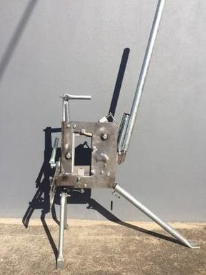 Χτίζοντας τέμνουσα μηχανή τούβλου ώθησης 45kg χεριών εργαλειομηχανών κήπων