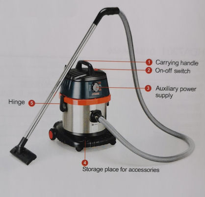 Κενός καθαριστής σκόνης μηχανών 1200W ηλεκτρικών σκουπών του ISO για τη βιομηχανική χρήση