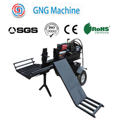 9HP βενζίνης ξύλινος πελεκιών αυτόματος θραύστης κούτσουρων σίτισης ξύλινος