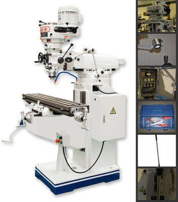 3HP μηχανή διατρήσεων άλεσης ISO 9001 καθολική μηχανή άλεσης