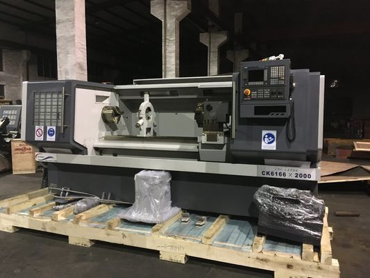 Επίπεδο κρεβάτι 400mm Cnc γυρίζοντας τόρνος ο οριζόντιος ISO 9001 Hardway μετάλλων