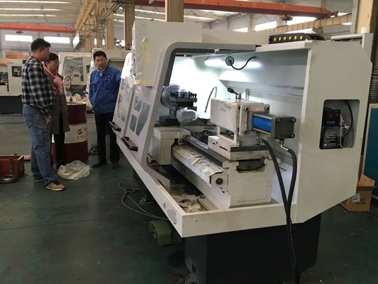 CNC πιστοποίησης CE οριζόντια μηχανή τόρνου υψηλής ακρίβειας τόρνου μετάλλων
